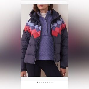 Marine Layer Multicolor Puffer Jacket